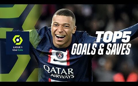 【エンバペ（PSG）、ベルナルドーニ（アンジェ）など｜リーグアン選出 トップ5 ゴール&セーブ】リーグアン 第35節｜2022-23