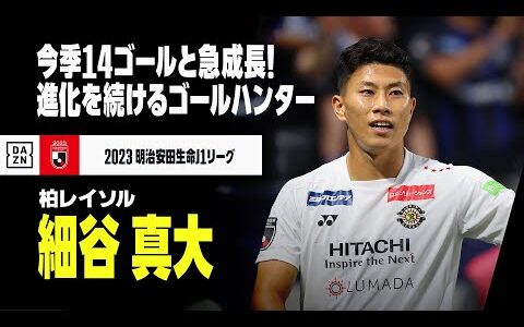 【日本代表｜細谷真大（柏レイソル）プレー集】今季14ゴールと急成長！A代表でも活躍が期待される“パリ世代”の若きゴールハンター！｜2023明治安田生命J1リーグ