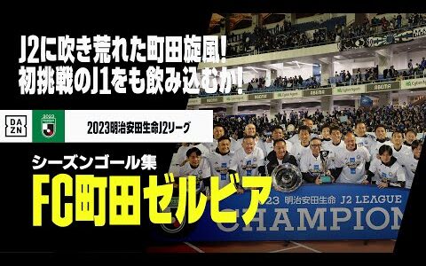 【FC町田ゼルビア｜2023シーズンゴール集】J2で巻き起こした旋風！初挑戦のJ1をも飲み込むか！｜2023明治安田生命J2リーグ