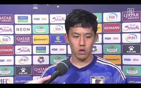 【試合後インタビュー】遠藤航「今日はイランの方が上だった」｜AFCアジアカップ準々決勝 イラン×日本