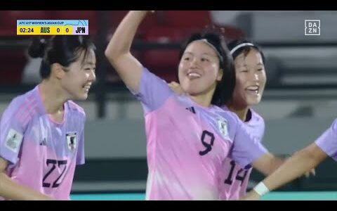 【佐藤 ももサロワンウエキ（U-17女子日本代表）】“未来のなでしこエース”が開始10分で2ゴール！圧倒的な個の力を見せつける｜U17女子アジアカップ 第2節