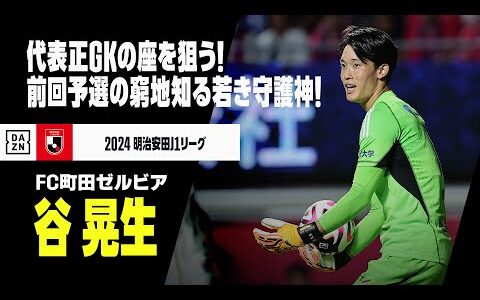 【日本代表｜谷 晃生（FC町田ゼルビア）セーブ集】代表正GKの座を狙う！前回W杯最終予選の窮地を知る若き守護神！｜明治安田J1リーグ｜AFCアジア最終予選