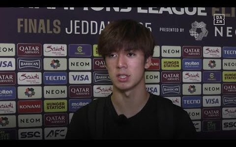 【試合後インタビュー】大関友翔「サッカー人生の分岐点になった1ヶ月」高井幸大「個人個人が成長しないといけない」｜AFCチャンピオンズリーグエリート 2024/25 決勝