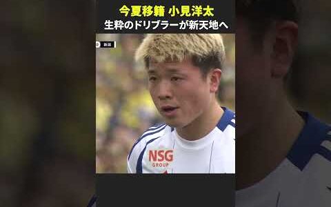【生粋のドリブラーが新天地へ】 #小見洋太 #アルビレックス新潟 #柏レイソル #Jリーグ #Jみようぜ #DAZN