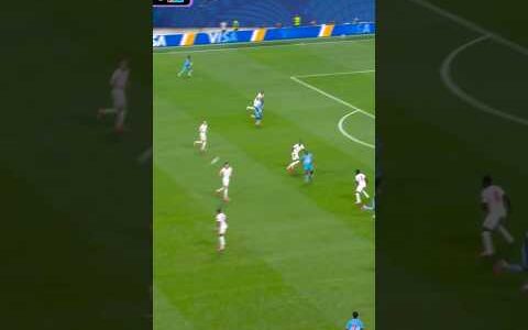 【波乱の幕開け】🇨🇩チペンガがニアサイドをぶち抜く!! 先制はコンゴ民主共和国!! #FIFAワールドカップ #本気で楽しむならDAZN